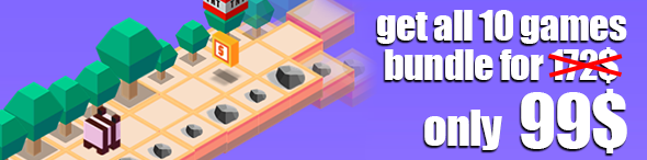 Isometric Tiny Runners Game - HTML5 & CAPX