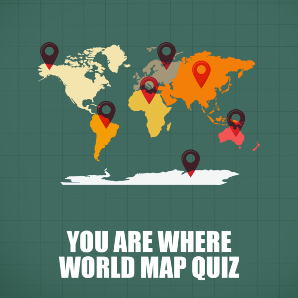 You Are Where Interactive Global Map